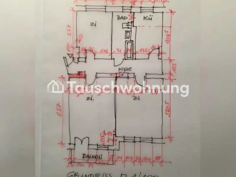 Tauschwohnung: Große 3-Raum Wohnung unmittelbar am Weißensee — photo 1